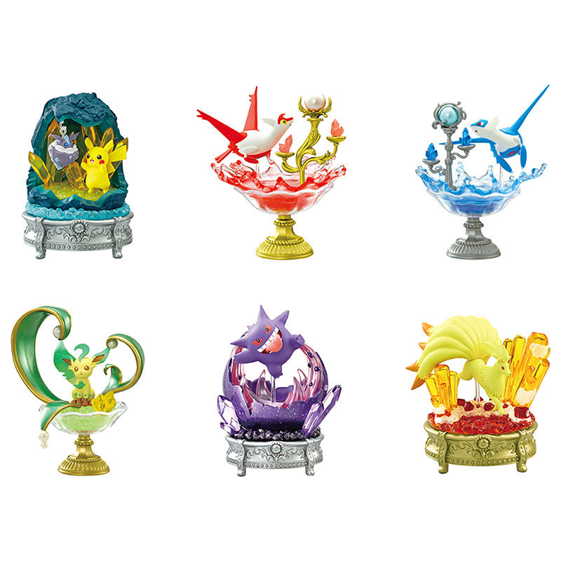 Pokemon Anime Merchandise - Re-MENT Pokemon Gemstone Collection Série Bind