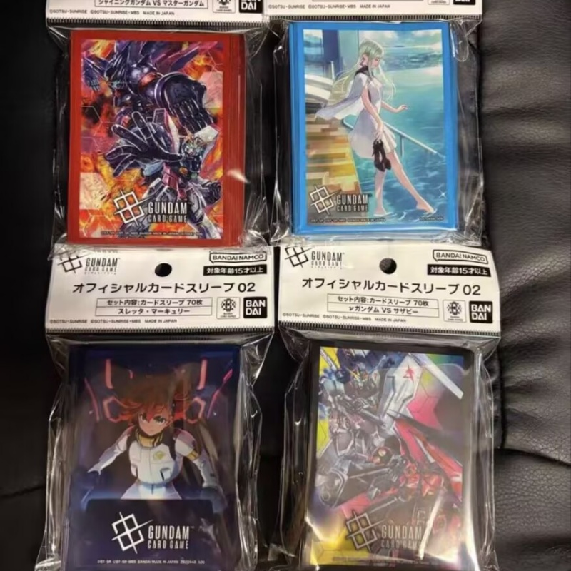 Collector Card Sleeve - 【Em Estoque】Bandai Gundam Card Game GCG