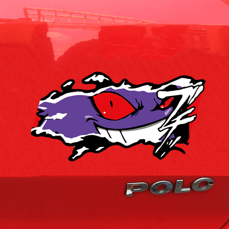 Pokemon Anime Merchandise - Legal anime mercadoria adesivos de carro