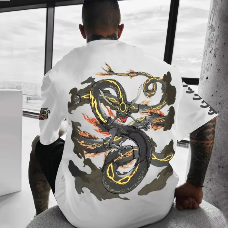Pokemon Anime Merchandise - Pokémon anime 2025 verão harajuku camiseta