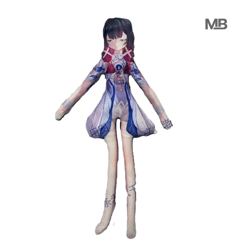 Anime Merchandise Plush Toys - Boneca de Pelúcia Genshin Impact Columbina