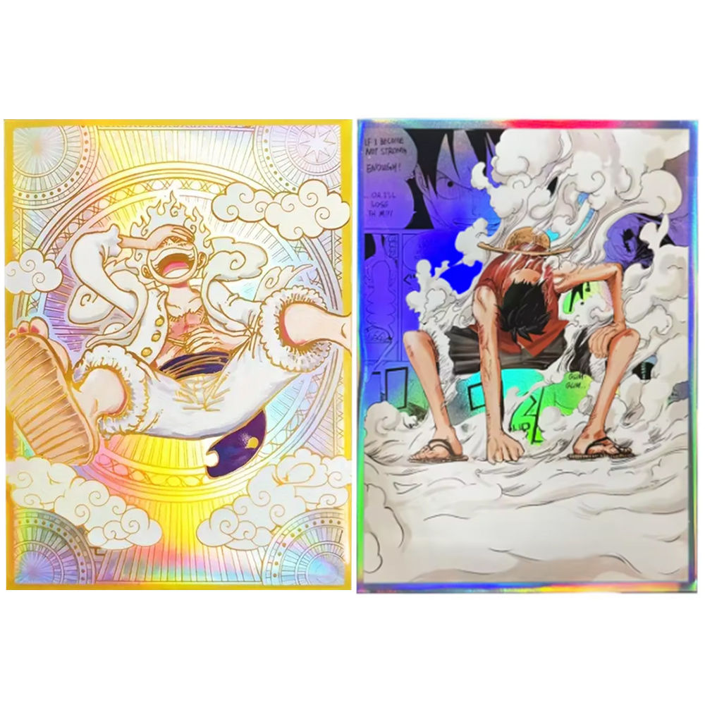 Collector Card Sleeve - 60 PCS OPCG Luffy Foil Anime