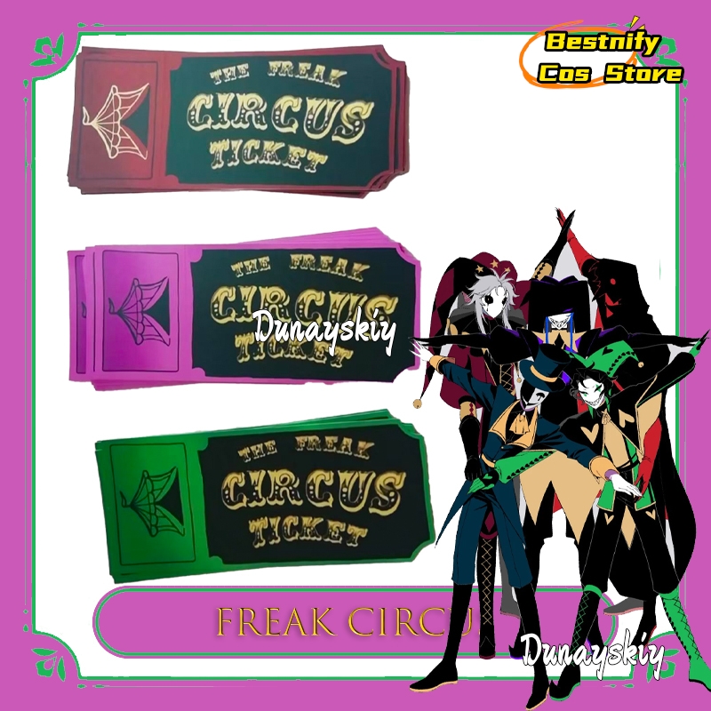 Cartão de bilhete de circo BFr - Anime Merchandise In Japanese avaliação e preço