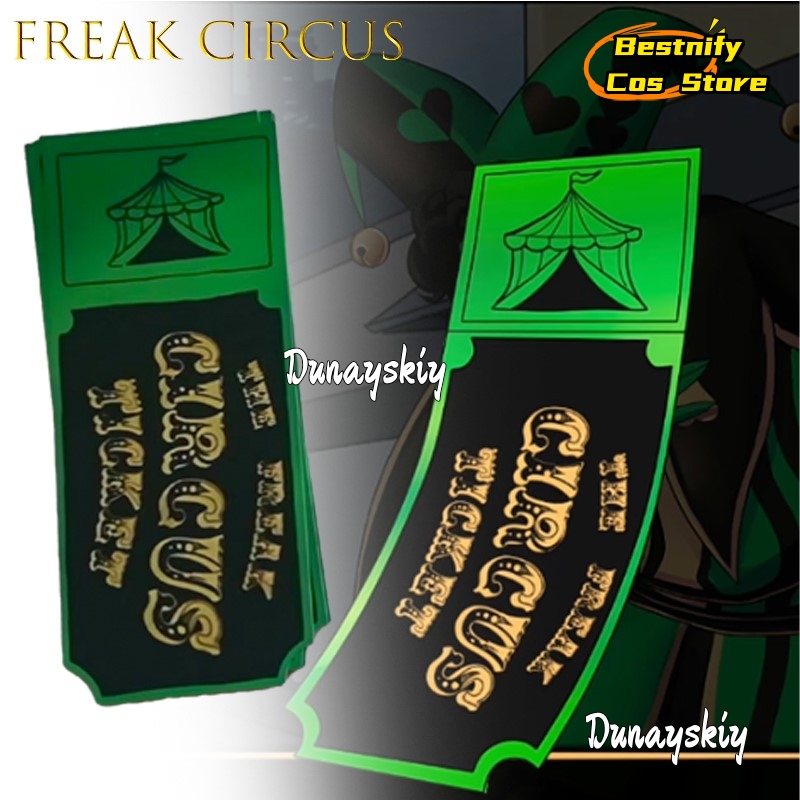 Cartão de bilhete de circo BFr - Anime Merchandise In Japanese avaliação e preço