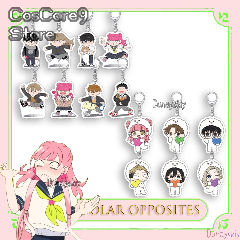 Chaveiro de acrílico The Oppos - Anime Merchandise In Japanese avaliação e preço