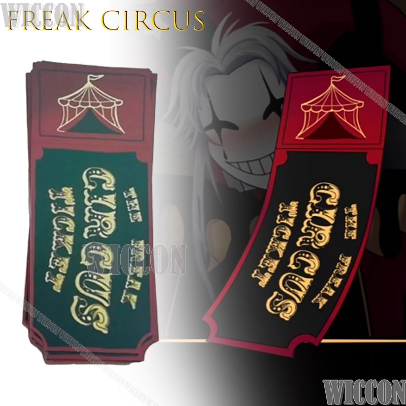 Freak circo bilhete cartão ver - Anime Merchandise In Japanese avaliação e preço