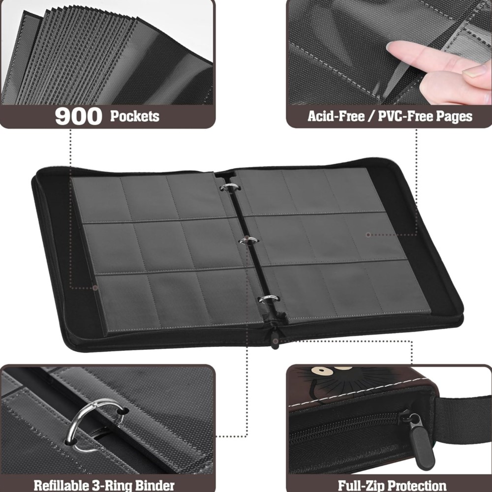 Fichário de Cartas com 9 Bolso - Collector Card Sleeve avaliação e preço