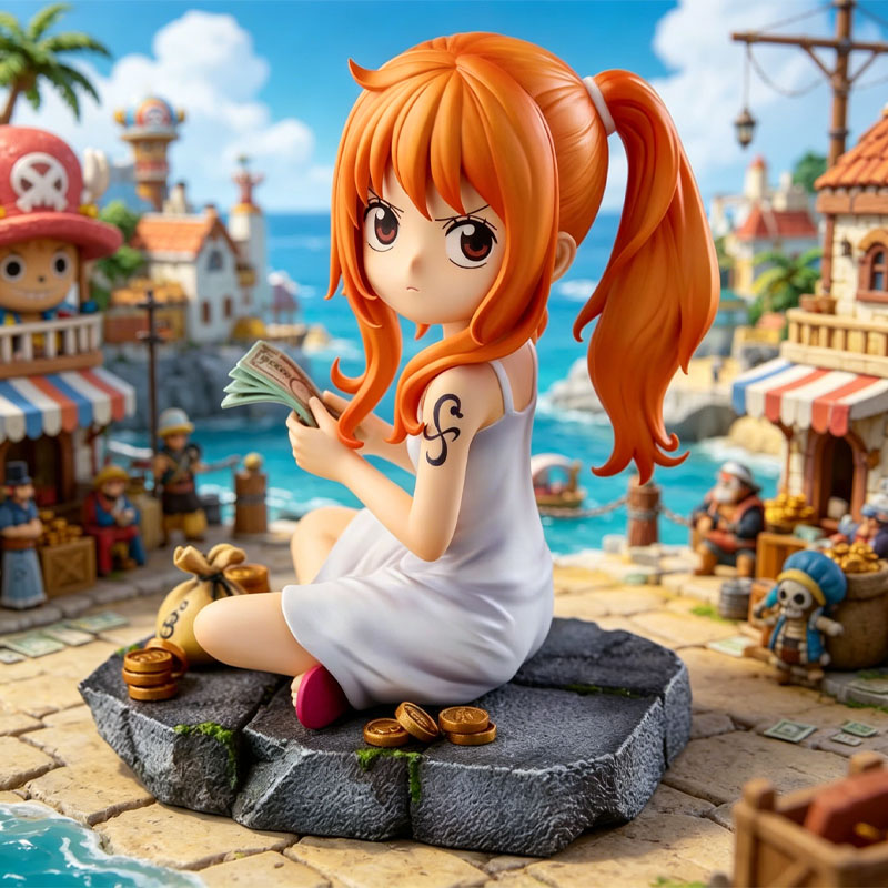 Estátua GK Nami da Infância On - Anime Merchandise Names avaliação e preço