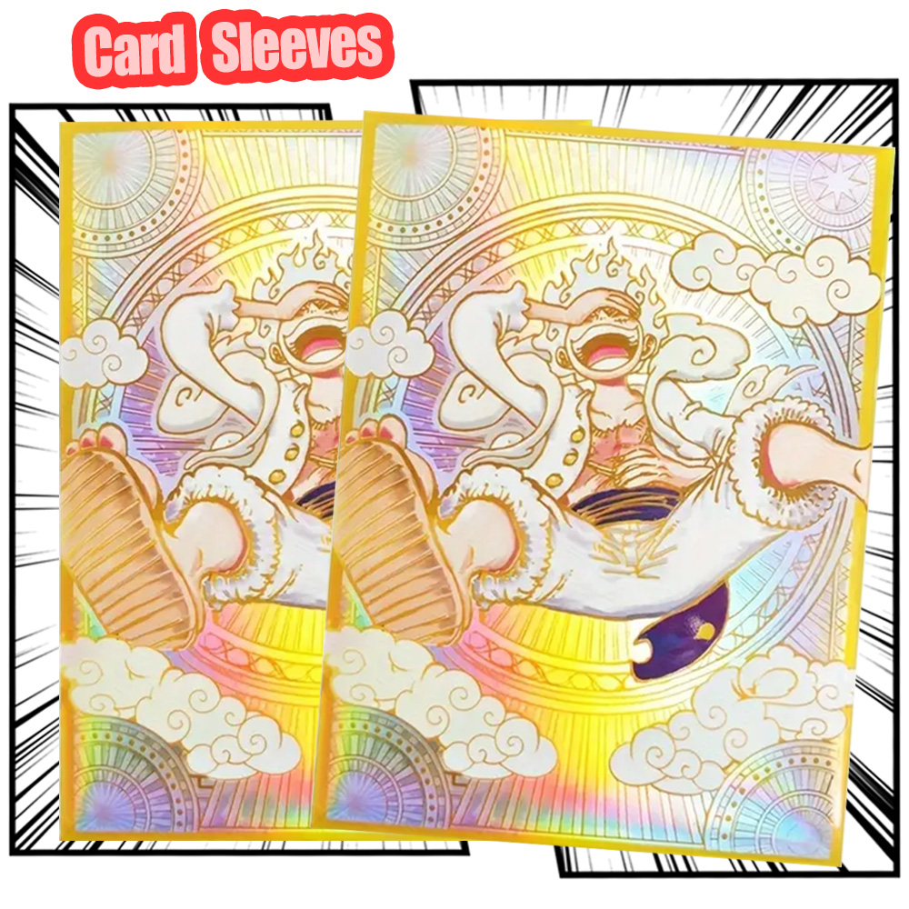 60 PCS OPCG Luffy Foil Anime C - Collector Card Sleeve avaliação e preço